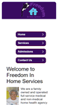 Mobile Screenshot of freedominhome.com